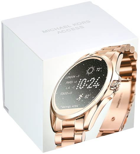 michael kors rose gold watch smart|Michael Kors mkt5045 smartwatch.